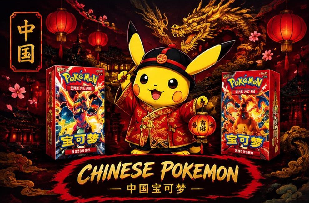 Chinese Pokemon Kaarten
